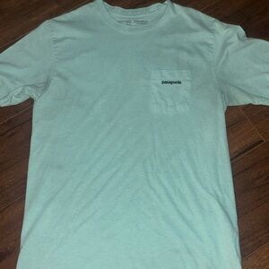 Patagonia Men's Mint Green Short Sleeve Tee